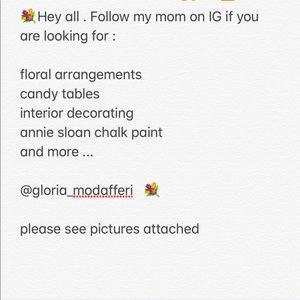 interior decorator/wedding events